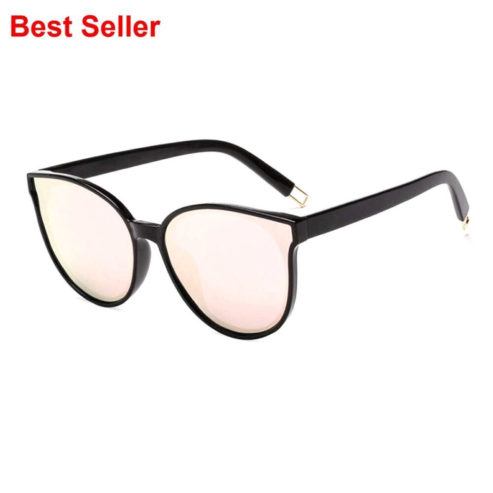 Oversized Polarized Sunglasses Cat Eye Retro Frame UV400 Protection Unisex